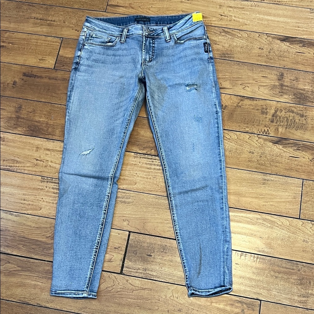 Silver suki skinny Jeans
